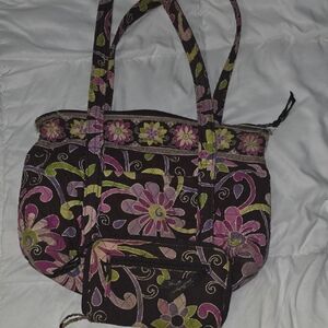 Floral Women's Shoulder Bag Set